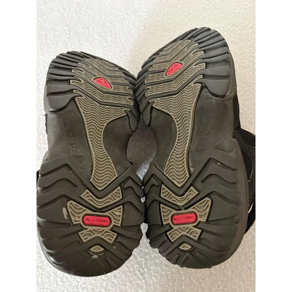 Nike ACG All-Trac Sandals Size 9 Black Red Hiking Outdoor Sport Gorpcore Trail